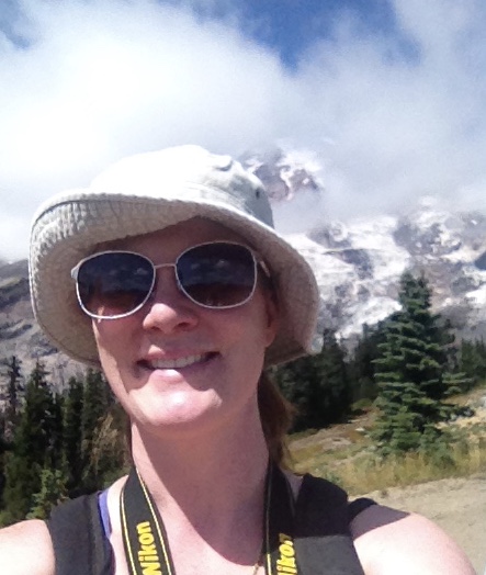 Hiking at Mt. Ranier last year, healthy, happy, and strong. 